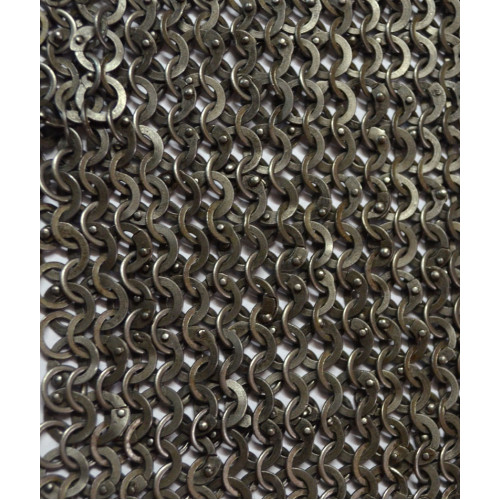 60 X 120 CM Chainmail Sheet Flat Ring Riveted Alternate Solid Ring