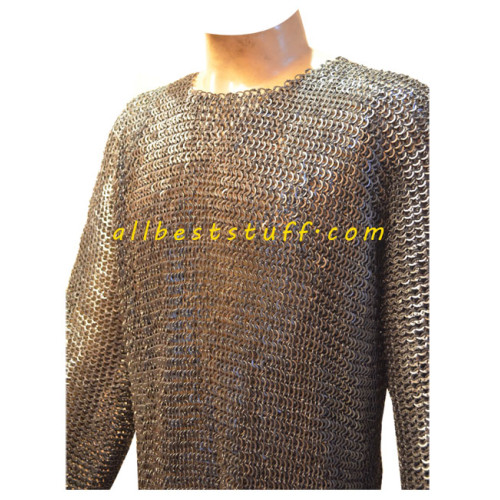Vikings Armour Flat Dome Riveted All Riveted Hauberk for Chest 38