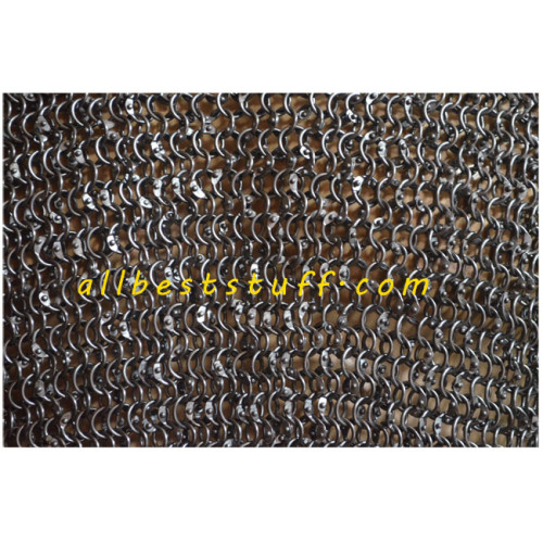 8 mm Dense Round Riveted Chain Mail Chest 36