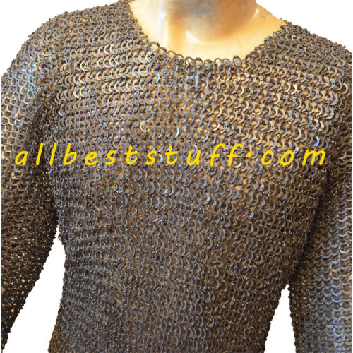Ancient Medieval Maille in Authentic Rust Proof Stainless Steel Chest 40