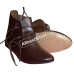 Medieval Ankle Shoes Hand Made Brown or Black