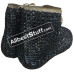 Medieval Ankle Rubber Sole Shoes with Chain mail