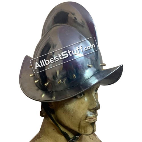 SALE! German Morion Landsknecht Helmet 18 Gauge Steel