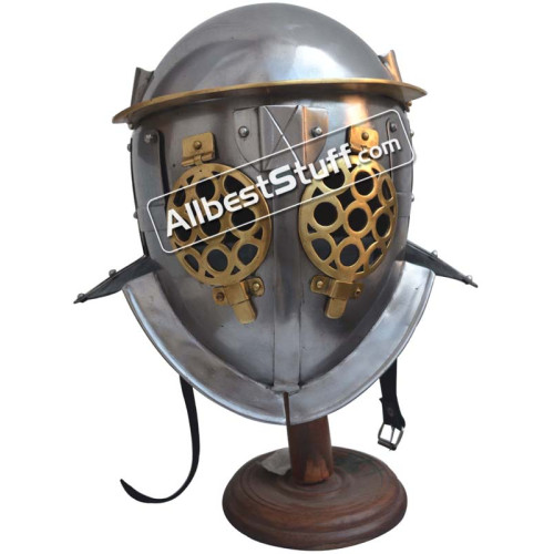SALE! Medieval Gladiator Provocator Helmet Steel