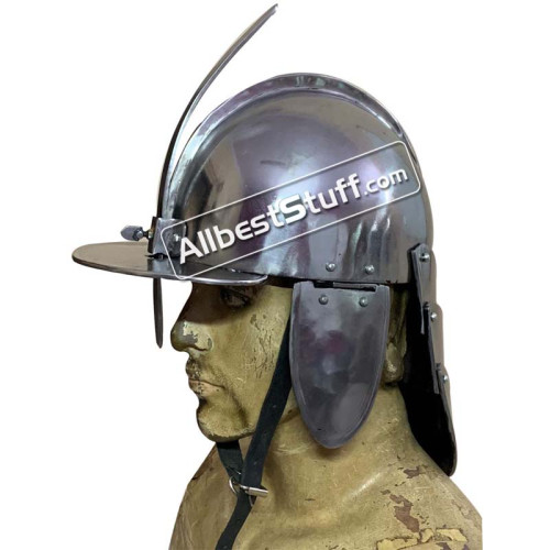 Medieval Polish Hussar Helmet of 17th Century Strong Steel