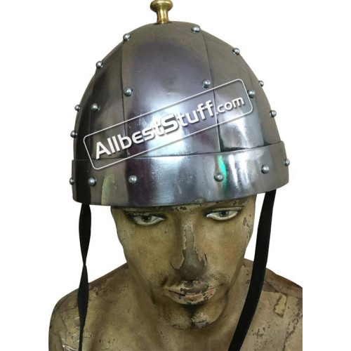 Medieval Byzantine Helmet 14 Gauge Steel Strong