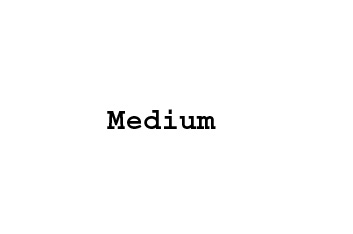 Medium 