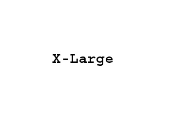 X-Large + $5.00